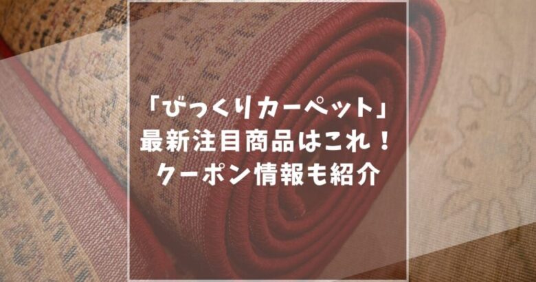 びっくりカーペット　おすすめ　2025